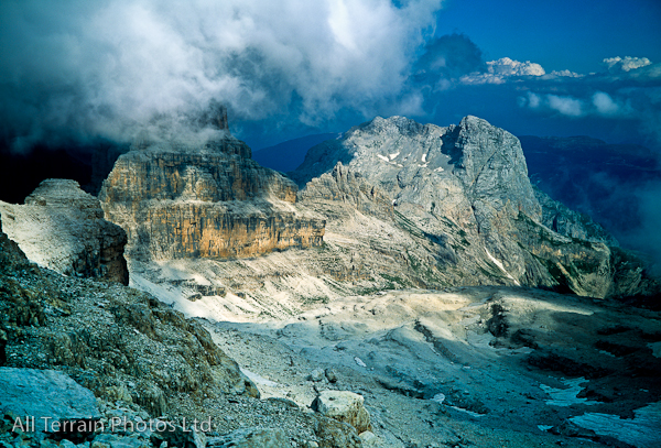 High in the Dolomites